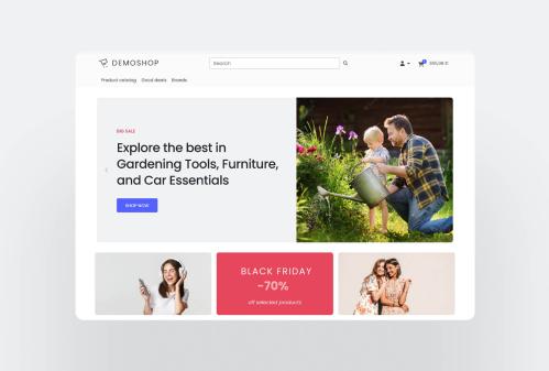 B2B E-commerce Storefront